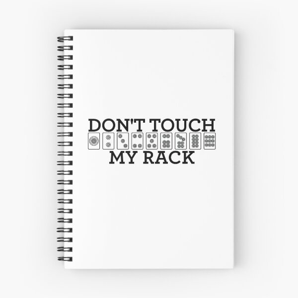Item preview, Don't Touch My Rack - Tiles 2 designed and sold by vickeyweiss.