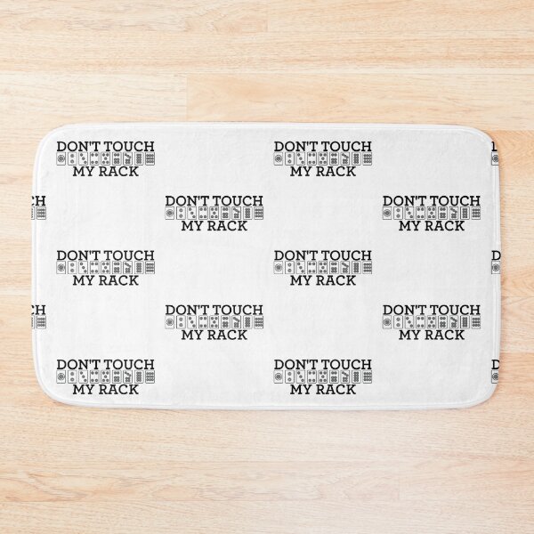 Item preview, Don't Touch My Rack - Tiles 2 designed and sold by vickeyweiss.