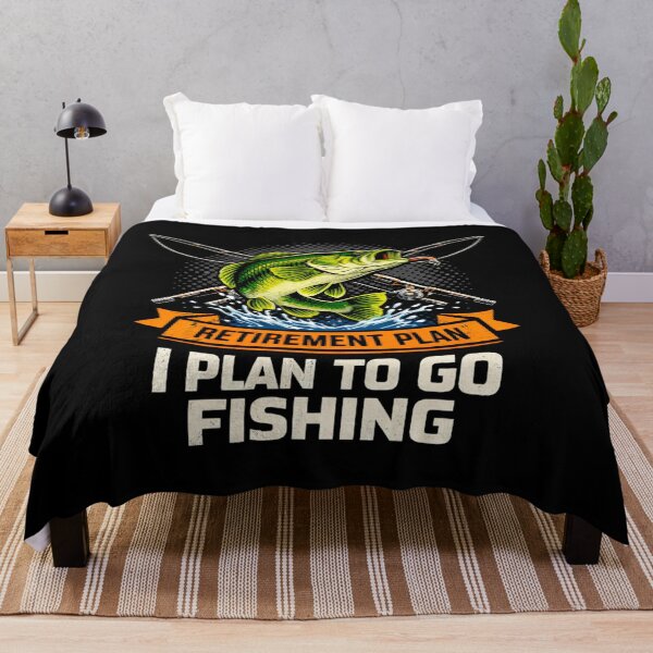 Item preview, Retirement Plan Hunting and Fishing - Funny Outdoor Sports Art designed and sold by BendyBeasts.