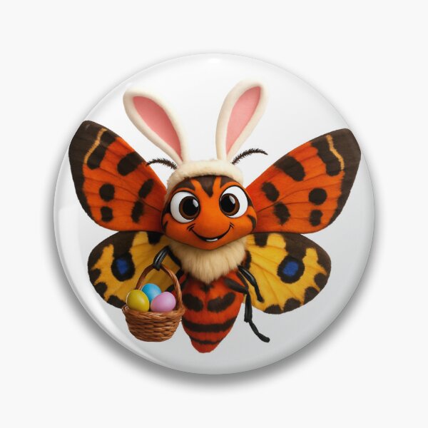 Item preview, Easter Tiger Moth designed and sold by Sillytoe.