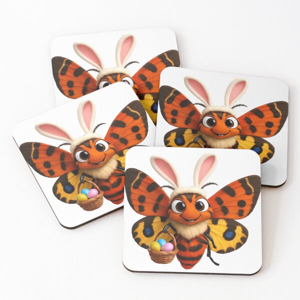 Item preview, Easter Tiger Moth designed and sold by Sillytoe.