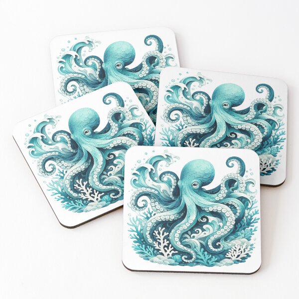 Item preview, Ocean Octopus | Layered Paper Cut Marine Art designed and sold by rigelcreation.