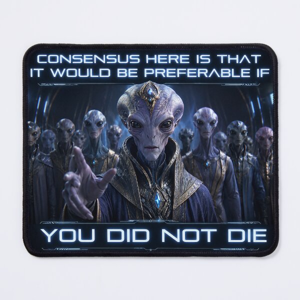 Item preview, Alien Consensus Do Not Die designed and sold by AliensIRL.