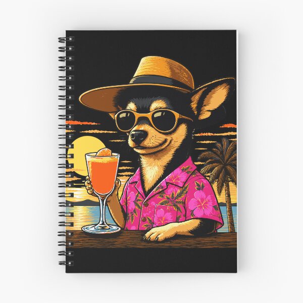 Item preview, Tropical Chihuahua Cocktail Vacation designed and sold by ClubVacay.