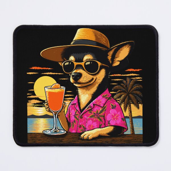 Item preview, Tropical Chihuahua Cocktail Vacation designed and sold by ClubVacay.