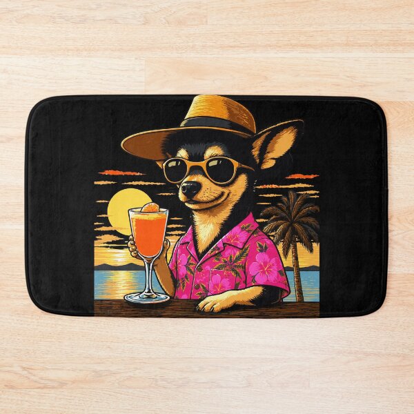 Item preview, Tropical Chihuahua Cocktail Vacation designed and sold by ClubVacay.