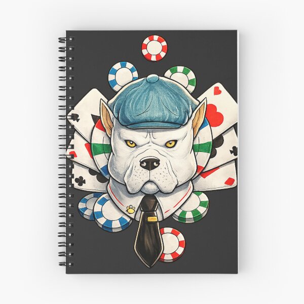 Item preview, Pitbull Poker Face — Funny Strong Dog Attitude Design designed and sold by LemosINKstudio.