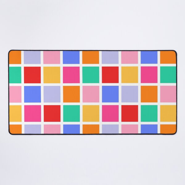 Item preview, Rainbow Checkerboard Pattern designed and sold by Patterns & Love .