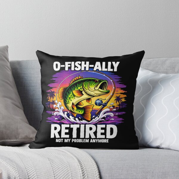 Item preview, O-Fish-Ally Retired - Funny Fishing Retirement Dad Husband designed and sold by BendyBeasts.
