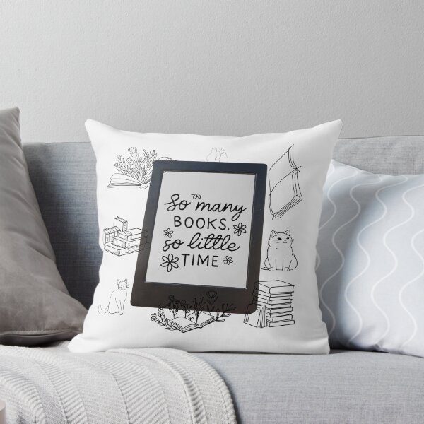 Item preview, Books and Cats - E-Reader - Gift for Book Lovers  designed and sold by HandmadebyNina.