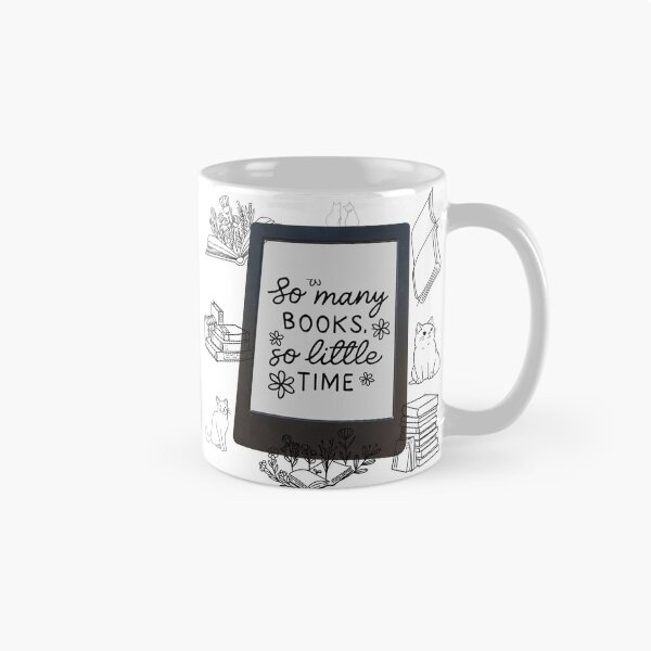 Item preview, Books and Cats - E-Reader - Gift for Book Lovers  designed and sold by HandmadebyNina.