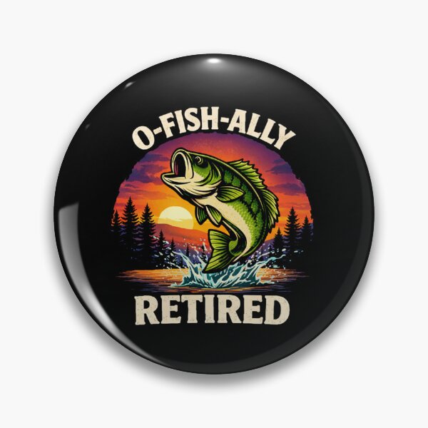 Item preview, O-Fish-Ally Retired - Funny Fishing Retirement Dad Husband designed and sold by BendyBeasts.