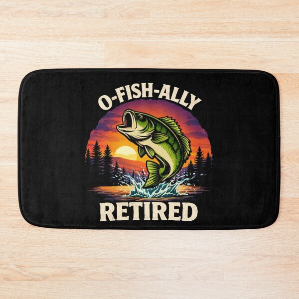 Item preview, O-Fish-Ally Retired - Funny Fishing Retirement Dad Husband designed and sold by BendyBeasts.