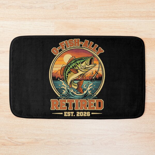 Item preview, O-Fish-Ally Retired - Funny Fishing Retirement Dad Husband designed and sold by BendyBeasts.