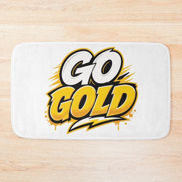 Item preview, GO GOLD for CAMP COLOR WARS designed and sold by KUSTOM CAMP CREATIVES.