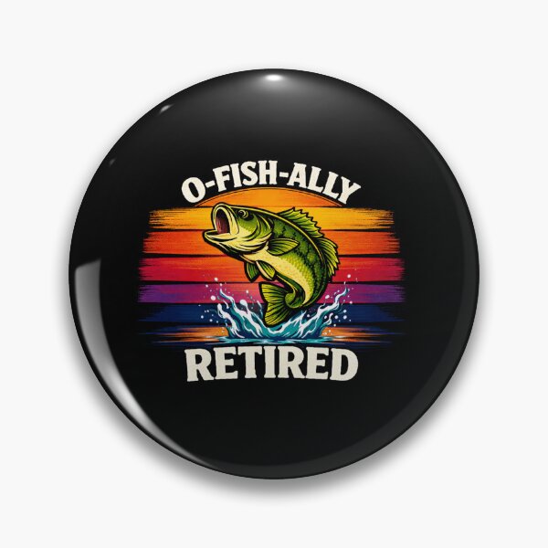 Item preview, O-Fish-Ally Retired - Funny Fishing Retirement Dad Husband designed and sold by BendyBeasts.