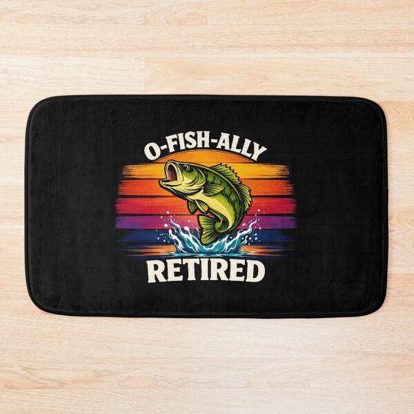 Item preview, O-Fish-Ally Retired - Funny Fishing Retirement Dad Husband designed and sold by BendyBeasts.