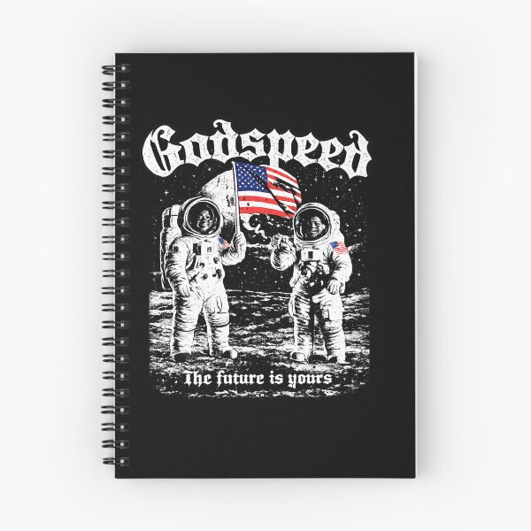 Item preview, Godspeed Moonwalk – Vintage Space Exploration Art designed and sold by bakazel.