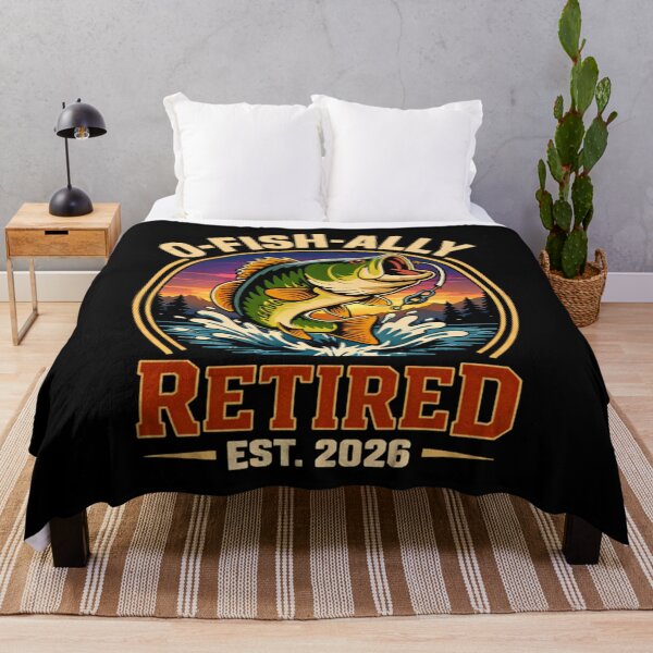 Item preview, O-Fish-Ally Retired - Funny Fishing Retirement Dad Husband designed and sold by BendyBeasts.