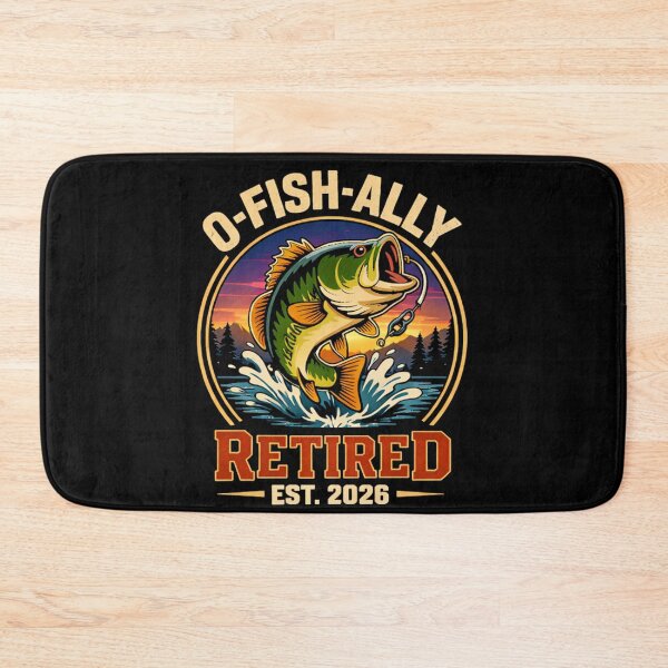 Item preview, O-Fish-Ally Retired - Funny Fishing Retirement Dad Husband designed and sold by BendyBeasts.
