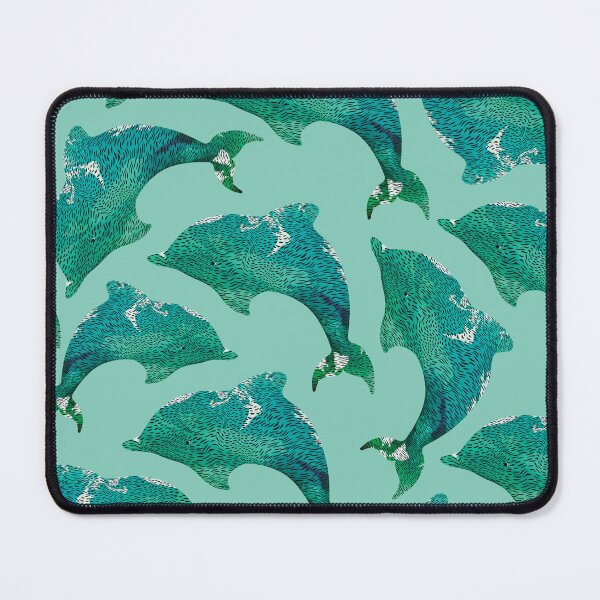 Item preview, Bottlenose Dolphin Swimming in Ocean Waves designed and sold by Karin Taylor.