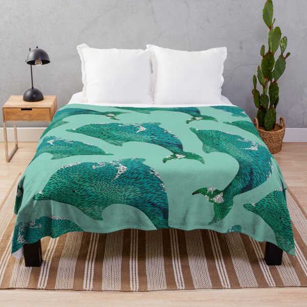 Item preview, Bottlenose Dolphin Swimming in Ocean Waves designed and sold by Karin Taylor.