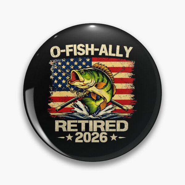 Item preview, O-Fish-Ally Retired - Funny Fishing Retirement Dad Husband designed and sold by BendyBeasts.