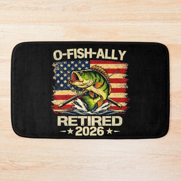 Item preview, O-Fish-Ally Retired - Funny Fishing Retirement Dad Husband designed and sold by BendyBeasts.