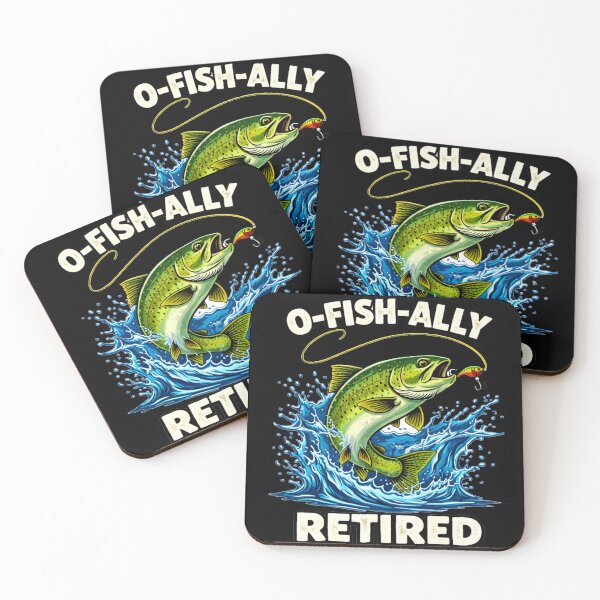 Item preview, O-Fish-Ally Retired - Funny Fishing Retirement Dad Husband designed and sold by BendyBeasts.