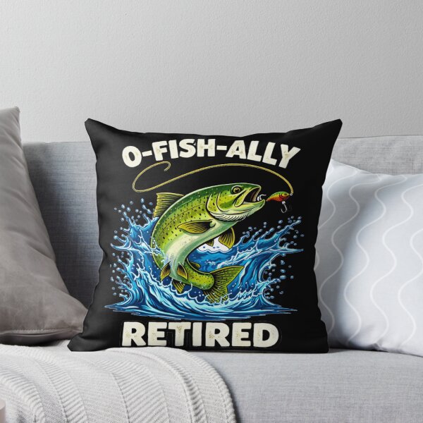 Item preview, O-Fish-Ally Retired - Funny Fishing Retirement Dad Husband designed and sold by BendyBeasts.