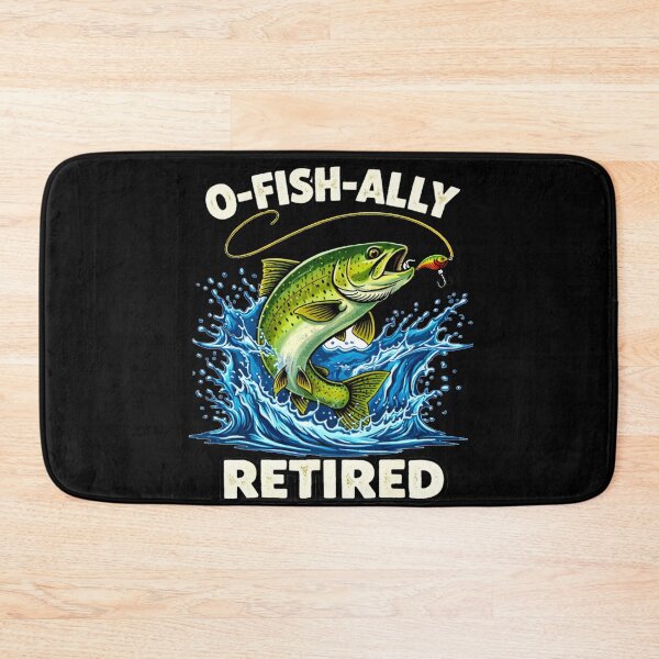 Item preview, O-Fish-Ally Retired - Funny Fishing Retirement Dad Husband designed and sold by BendyBeasts.