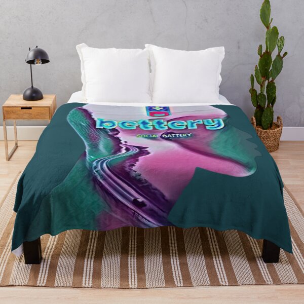 Item preview, Social Battery Low Introvert Surreal Human Profile Landscape Art designed and sold by Dream Weave Studio.