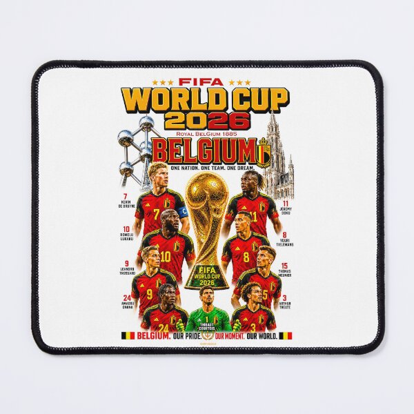 Item preview, FIFA WORLD CUP 2026 - Royal Belgium Since 1885 designed and sold by DBM Photo Art 1.