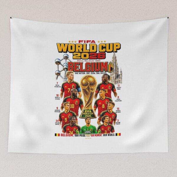 Item preview, FIFA WORLD CUP 2026 - Royal Belgium Since 1885 designed and sold by DBM Photo Art 1.
