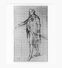 Study for "The Surrender of the Dutch Admiral De Winter to Admiral Duncan, October 11, 1797": Lord Admiral Duncan Photographic Print