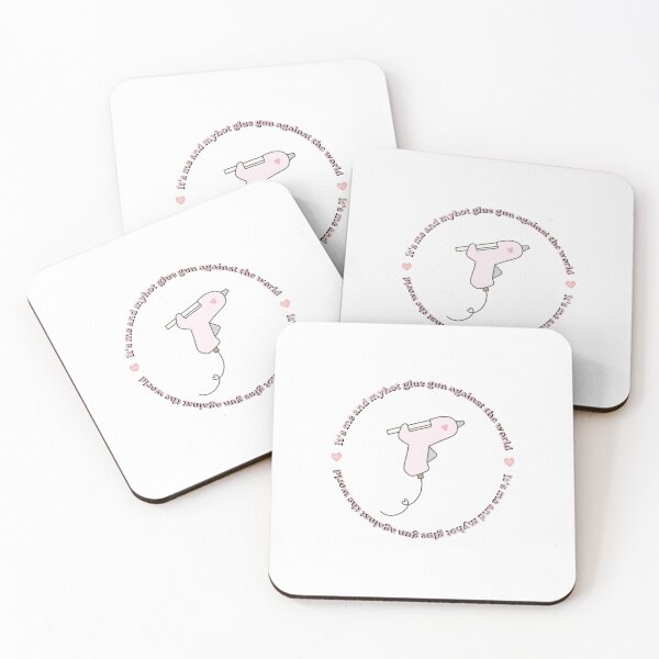 Item preview, Cute Hot Glue Gun Crafty Sticker for Makers designed and sold by HandmadebyNina.