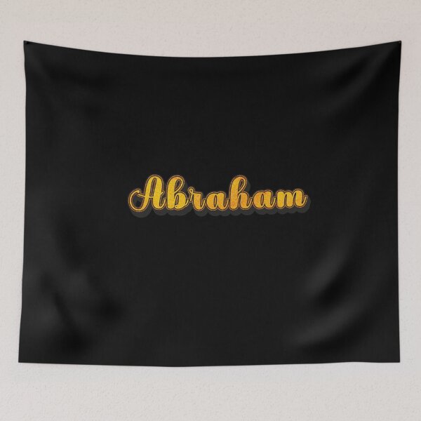 Item preview, Abraham Personalized Name Design with Heart | Funny Custom Gift designed and sold by Watsonarts.