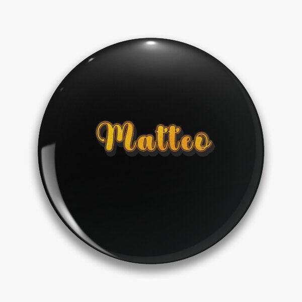 Item preview, Matteo Personalized Name Design with Heart | Funny Custom Gift designed and sold by Watsonarts.