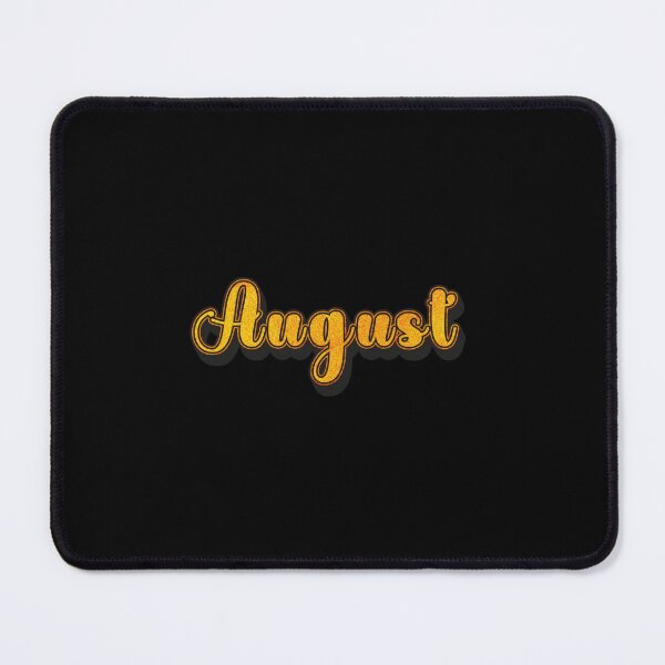 Item preview, August Personalized Name Design with Heart | Funny Custom Gift designed and sold by Watsonarts.