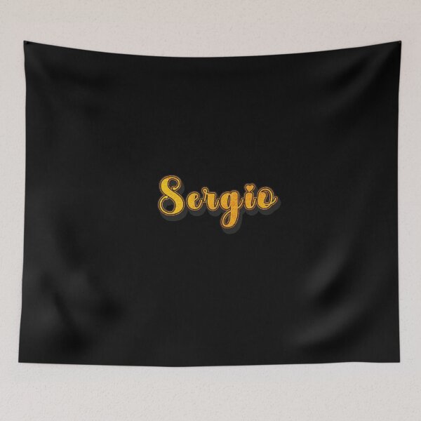 Item preview, Sergio Personalized Name Design with Heart | Funny Custom Gift designed and sold by Watsonarts.
