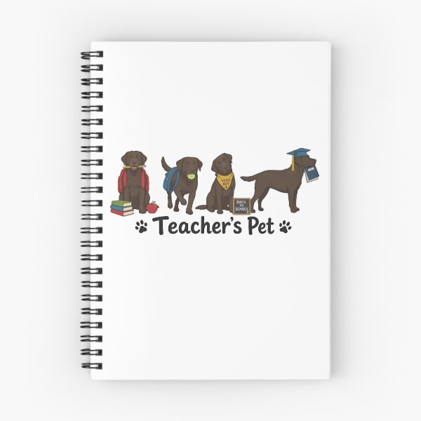Item preview, Teacher's Pet Chocolate Lab, Lab Teacher Gift, Dog Mom Teacher designed and sold by kennedy-brook.