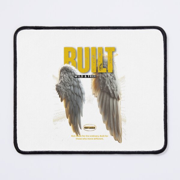 Item preview, Aesthetic Angel Wings Tee | Built for the Wild Vintage Streetwear Shirt designed and sold by RadiantReza.