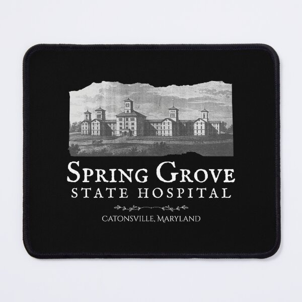 Item preview, Spring Grove State Hospital (Catonsville, Maryland) Hero Graphic designed and sold by GhostlyWorld.