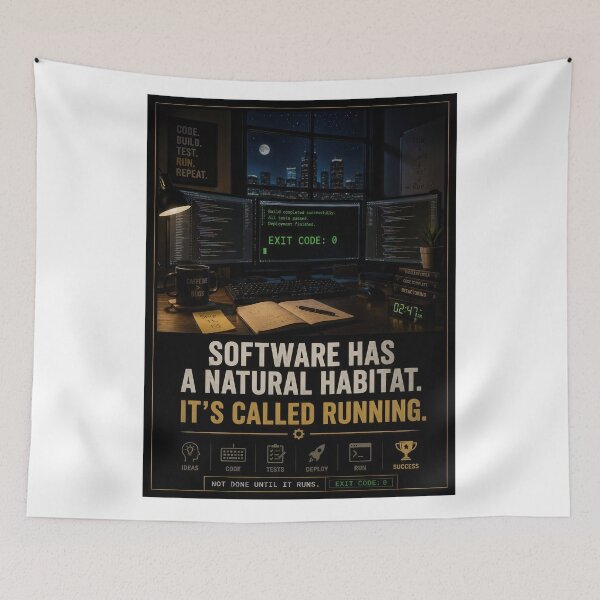 Item preview, Software's Natural Habitat designed and sold by IndigoExchange.