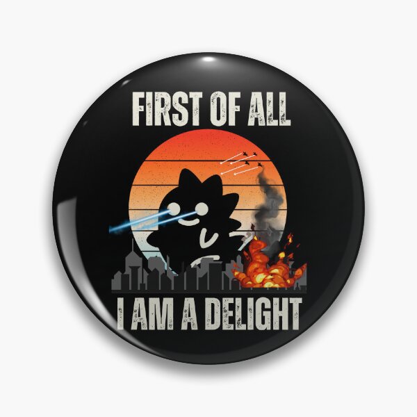 Item preview, Tanoshi Kaiju - First of all I’m a delight designed and sold by JDY Studio Designs.