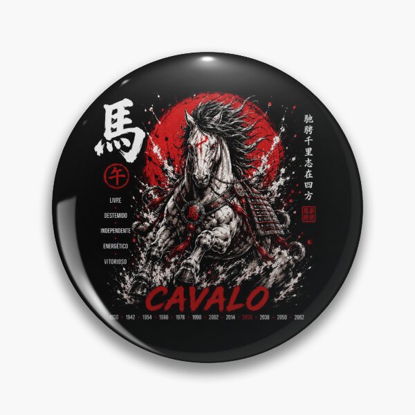 Item preview, Chinese Zodiac Horse Samurai Warrior | Japanese Streetwear Art designed and sold by kzadoxico.