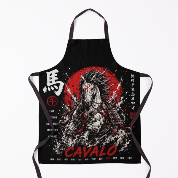 Item preview, Chinese Zodiac Horse Samurai Warrior | Japanese Streetwear Art designed and sold by kzadoxico.
