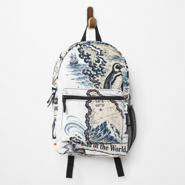 Item preview, Tierra del Fuego Vintage Expedition Map designed and sold by Past in Threads.
