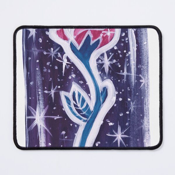 Item preview, Enchanted Pink Rose in Magical Glass Dome Painting designed and sold by GloomWild.