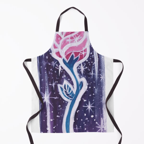 Item preview, Enchanted Pink Rose in Magical Glass Dome Painting designed and sold by GloomWild.